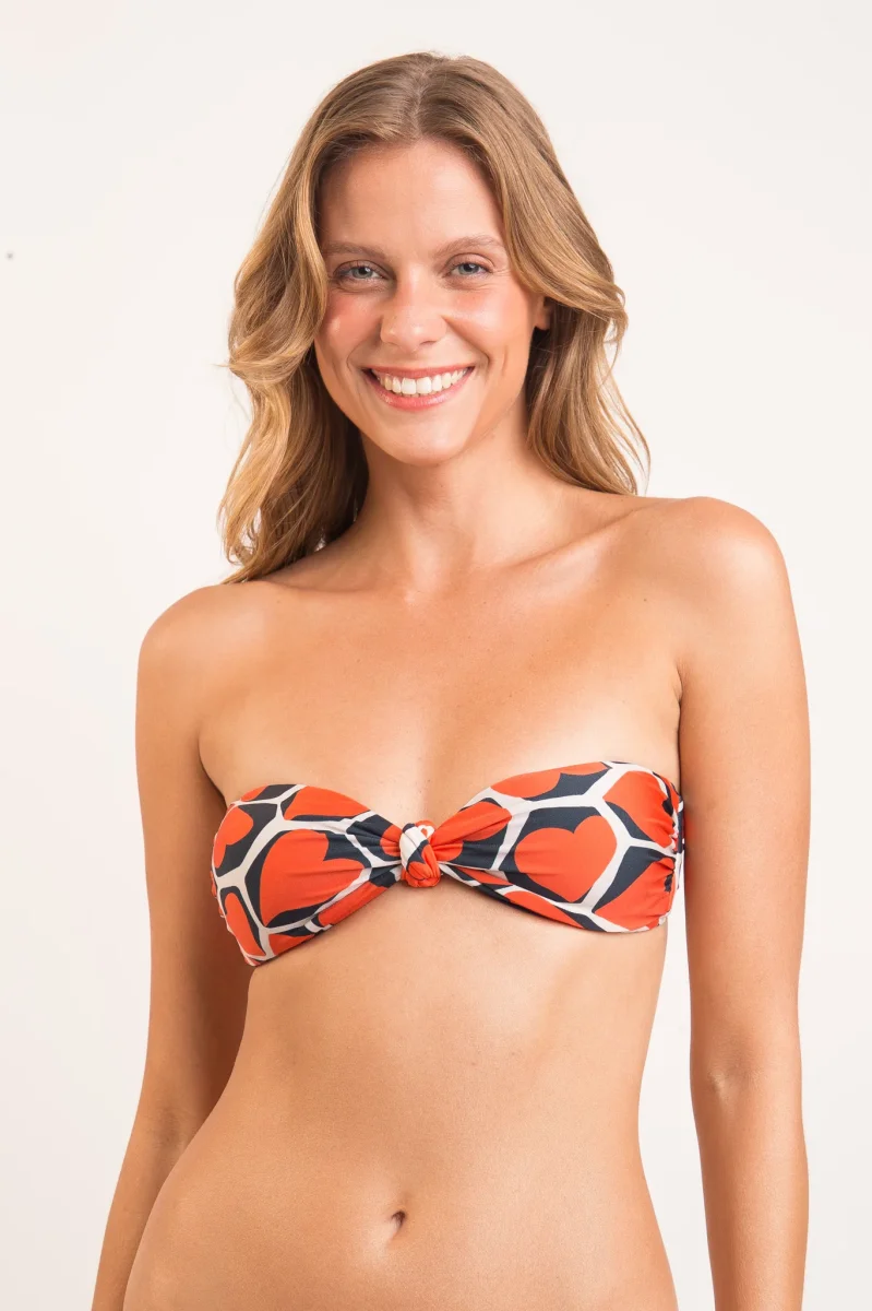 Top Amore-Red Bandeau-Joy - Image 3
