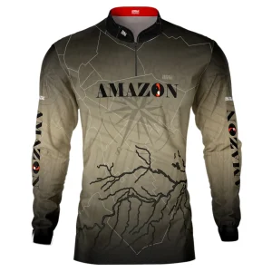Camisa de Pesca Brk Amazon Cidade Perdida 02 com Proteção Solar UV50+