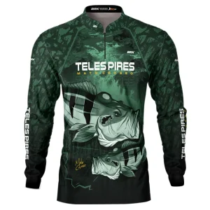 Camisa de Pesca Brk Rio Teles Pires Tucunare Açu com UV50+