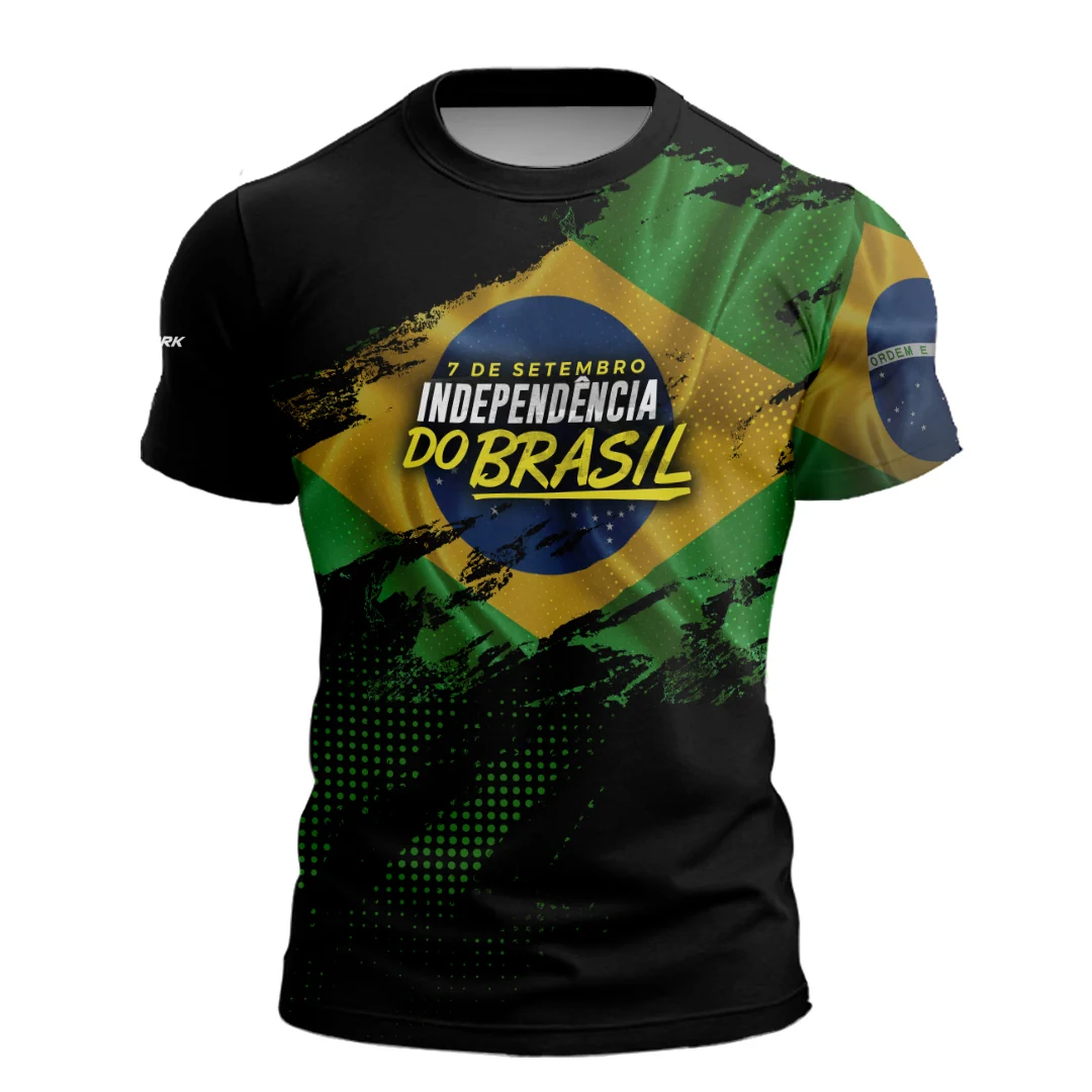 Camiseta de Pesca Brk 7 Setembro Independência Brasil com com Proteção Solar UV50+ - Image 7