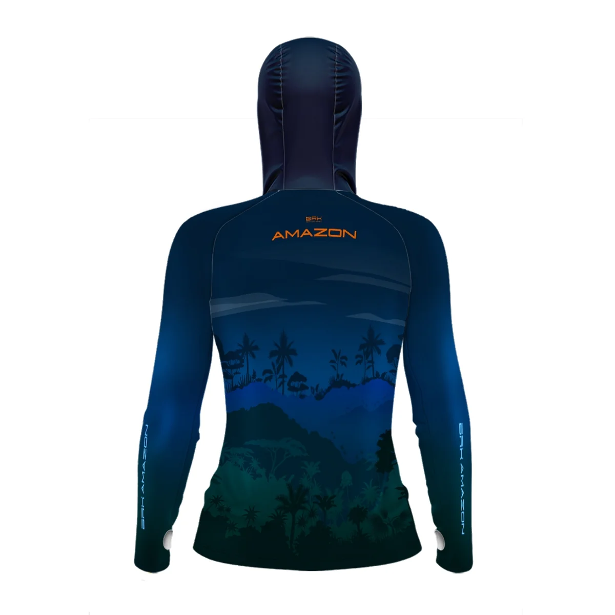 Camisa FusionX Brk Amazon Feminino Mata Noite com Capuz e Proteção UV50+ - Image 3