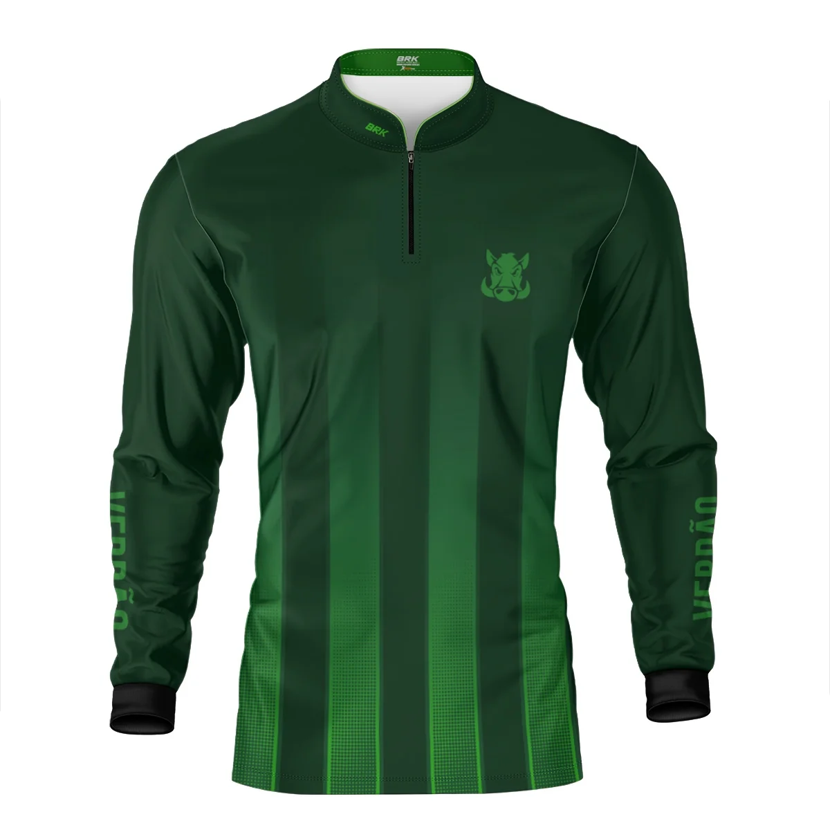 Camisa de Pesca Brk Alviverde Verdão Clean 2 com Proteção UV50 - Image 2