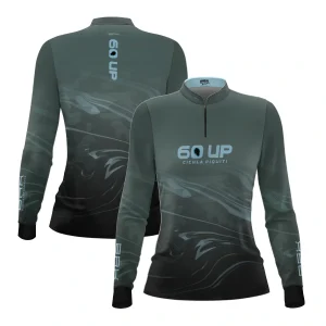 Camisa de Pesca Feminina Brk 60UP Distorções com Proteção UV50