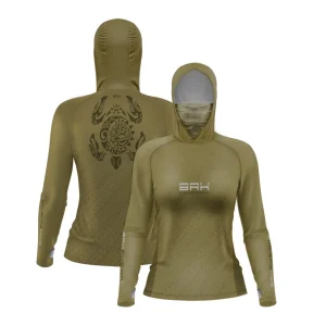 Camisa FusionX Feminina Maori Tartaruga Tribal BRK com Proteção Solar UV50+