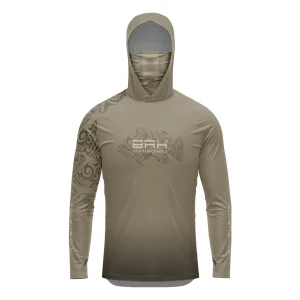 Camisa FusionX Maori Tucunaré Tribal BRK com Proteção Solar UV50+