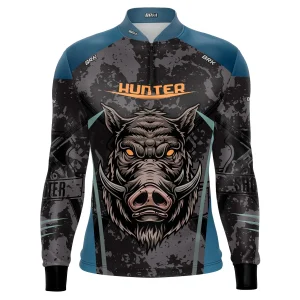 Camisa de Caça Brk Javali Camuflado com UV50+