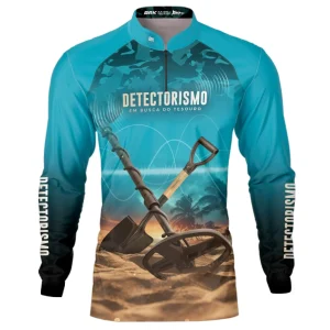 Camisa Brk Profissões Detectorismo Clara com UV50+