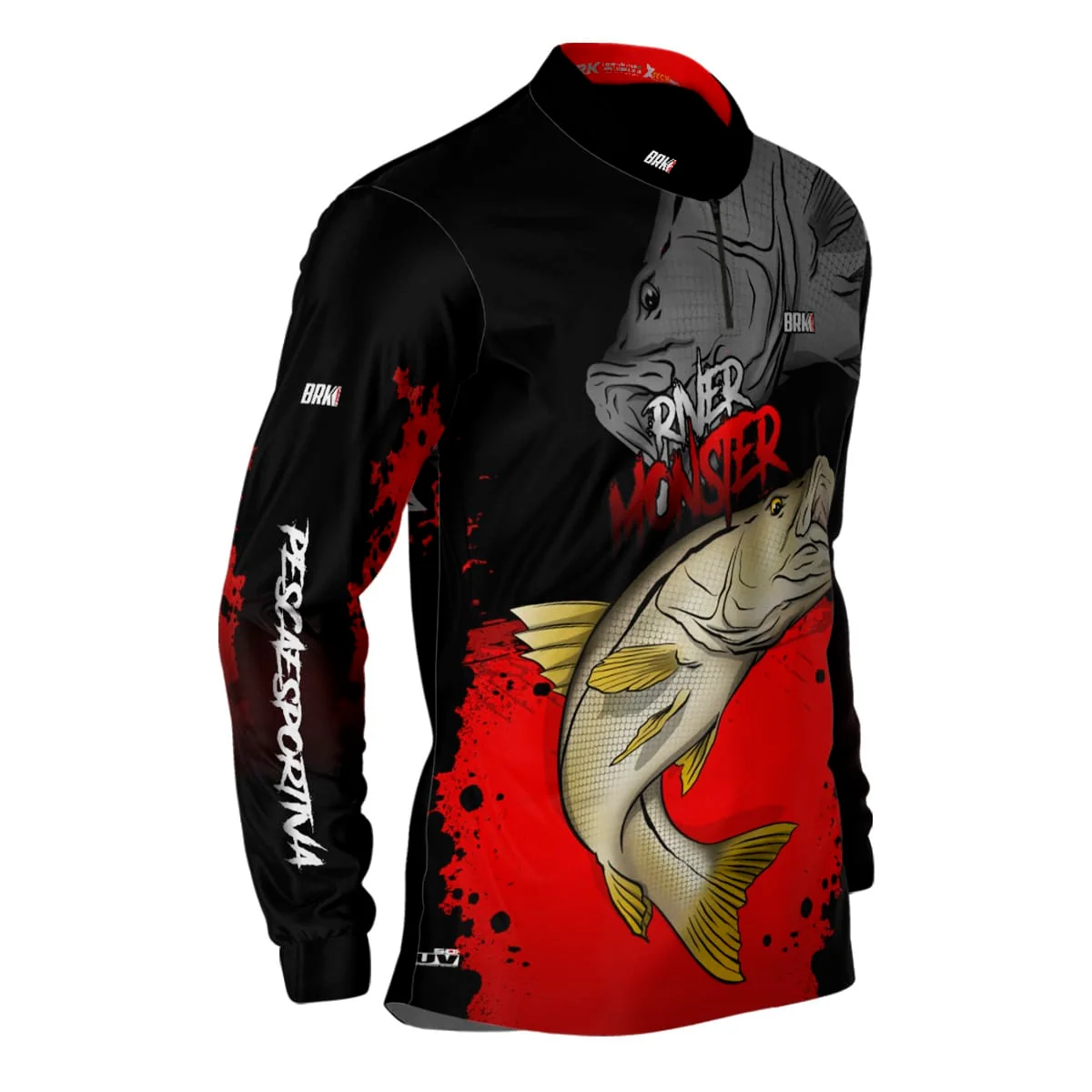 Camisa de Pesca Brk Robalo Monster com Proteção UV50+ - Image 4