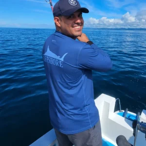 Camisa de Pesca em Alto Mar Peixe Marlim com Proteção UV50