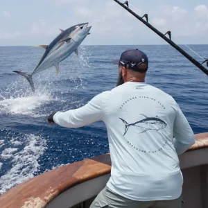 Camisa de Pesca em Alto Mar Offshore Fishing Club Atum com Proteção UV50