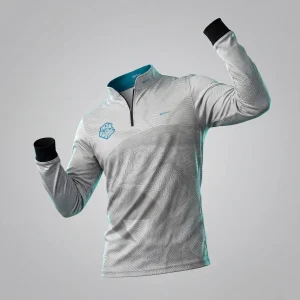 Camisa Brk Aqui é o Brasil Arara Sombreada Branca com Proteção UV50