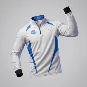 Camisa Brk Aqui é o Brasil Bandeira Geométrica Branca com Proteção UV50
